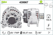 439967 VALEO alternátor 439967 VALEO