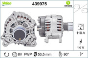 439975 generátor VALEO ORIGINS NEW VALEO