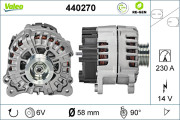 440270 generátor VALEO RE-GEN REMANUFACTURED VALEO