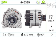 440339 generátor VALEO RE-GEN REMANUFACTURED VALEO