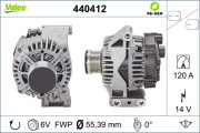 440412 generátor VALEO RE-GEN REMANUFACTURED VALEO