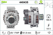440435 generátor VALEO RE-GEN REMANUFACTURED VALEO