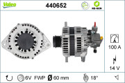 440652 generátor VALEO RE-GEN REMANUFACTURED VALEO