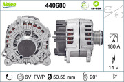 440680 generátor VALEO RE-GEN REMANUFACTURED VALEO