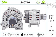 440740 generátor VALEO RE-GEN REMANUFACTURED VALEO