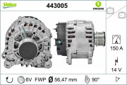 443005 generátor VALEO ORIGINS NEW VALEO