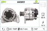 443051 generátor VALEO CORE-FLEX VALEO