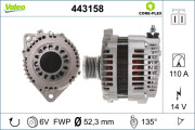 443158 generátor VALEO CORE-FLEX VALEO