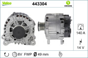 443304 generátor VALEO ORIGINS NEW VALEO