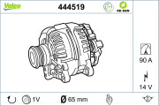 444519 generátor VALEO RE-GEN REMANUFACTURED VALEO