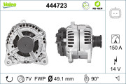 444723 generátor VALEO RE-GEN REMANUFACTURED VALEO