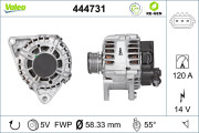 444731 generátor VALEO RE-GEN REMANUFACTURED VALEO