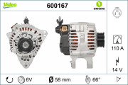 600167 generátor VALEO ORIGINS NEW VALEO