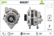 600207 generátor VALEO ORIGINS NEW VALEO
