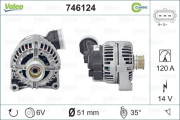 746124 generátor REMANUFACTURED CLASSIC VALEO