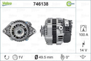 746138 generátor REMANUFACTURED CLASSIC VALEO