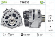 746836 generátor REMANUFACTURED RCB VALEO