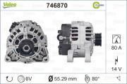 746870 generátor REMANUFACTURED RCB VALEO