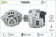 746890 generátor REMANUFACTURED RCB VALEO