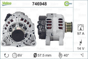 746948 generátor REMANUFACTURED RCB VALEO