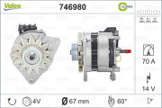 746980 generátor REMANUFACTURED RCB VALEO