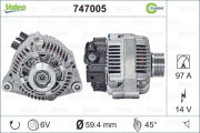 747005 generátor REMANUFACTURED CLASSIC VALEO