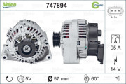 747894 generátor REMANUFACTURED RCB VALEO