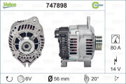 747898 generátor REMANUFACTURED RCB VALEO