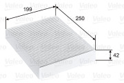 715815 Kabinový filtr VALEO ESSENTIAL VALEO
