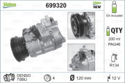 699320 Kompresor, klimatizace VALEO CORE-FLEX VALEO