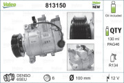 813150 Kompresor, klimatizace VALEO CORE-FLEX VALEO