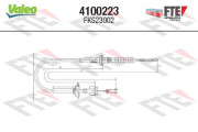 4100223 Tazne lanko, ovladani spojky FTE CLUTCH ACTUATION VALEO