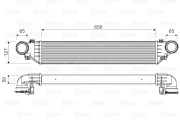 817760 VALEO chladič plniaceho vzduchu 817760 VALEO