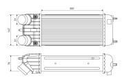 818385 Chladič turba VALEO