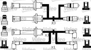 346214 VALEO sada zapaľovacích káblov 346214 VALEO
