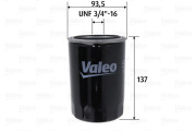 586101 VALEO olejový filter 586101 VALEO