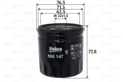 586147 VALEO olejový filter 586147 VALEO