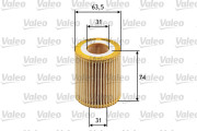 586510 VALEO olejový filter 586510 VALEO