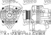 437427 VALEO alternátor 437427 VALEO