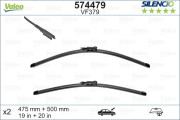 574479 List stěrače SILENCIO FLAT BLADE SET VALEO