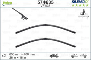 574635 List stěrače SILENCIO FLAT BLADE SET VALEO