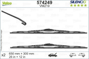 574249 List stěrače SILENCIO CONVENTIONAL SET VALEO