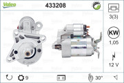 433208 Startér VALEO RE-GEN REMANUFACTURED VALEO