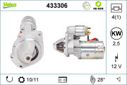 433306 Startér VALEO RE-GEN REMANUFACTURED VALEO