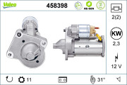 458398 Startér VALEO RE-GEN REMANUFACTURED STOP&START VALEO