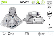 460452 Startér VALEO RE-GEN REMANUFACTURED STOP&START VALEO