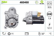 460468 Startér VALEO RE-GEN REMANUFACTURED VALEO