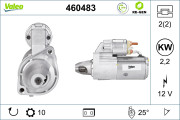 460483 Startér VALEO RE-GEN REMANUFACTURED VALEO