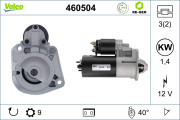 460504 Startér VALEO RE-GEN REMANUFACTURED VALEO