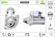 460508 Startér VALEO RE-GEN REMANUFACTURED VALEO